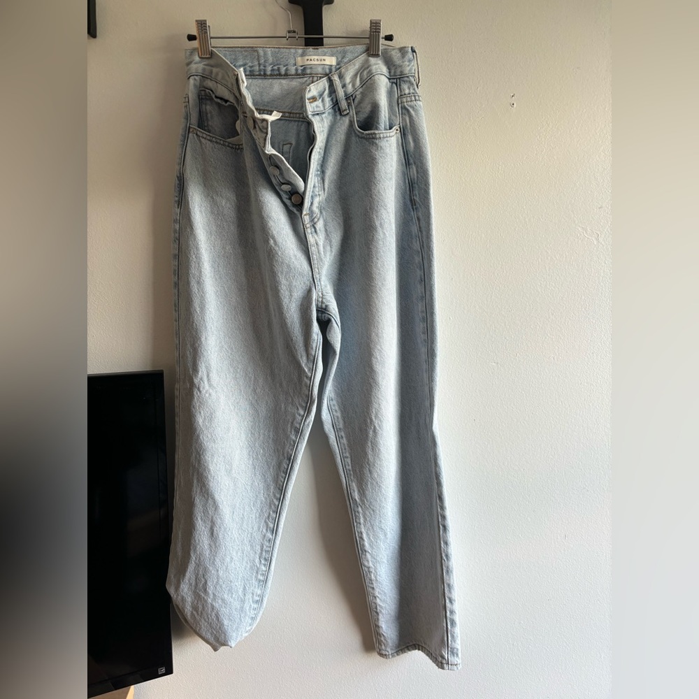 super cute pacsun high rise straight jeans size 28